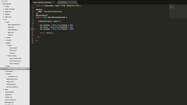 Custom Pipes in Ionic смотреть онлайн