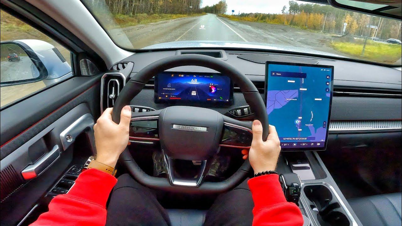 2023 JAECOO J7 (Turbo, 186HP, 4WD) - POV TEST DRIVE смотреть онлайн