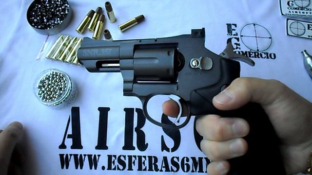 Airgun - SNR357 Dual Ammo Crosman Co2 .177 4,5mm - E&G Comércio смотреть онлайн