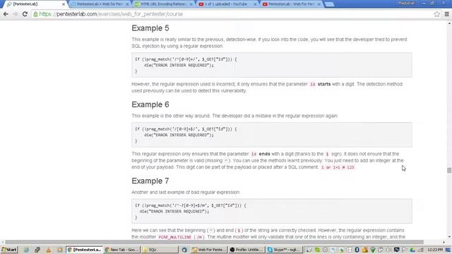 PentesterLab Web For Pentester SQLi EX6 смотреть онлайн