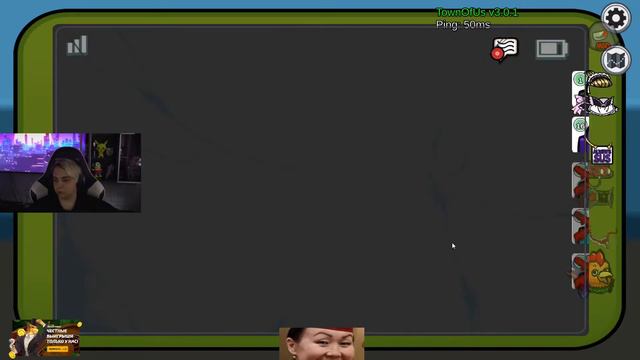 Mokrivskiy (Чемпион) с Фриками играет в Among Us