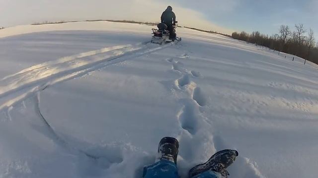 SNOWMOBILE IN ARDROSSAN ALBERTA YAMAHA VENTURE LITE смотреть онлайн