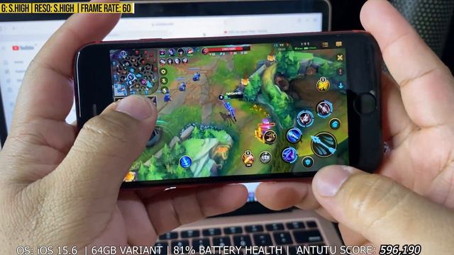 League of Legends: Wild Rift on iPhone SE 2 (2020) in 2022? (SUPER HIGH GRAPHICS) | Handcam смотреть онлайн