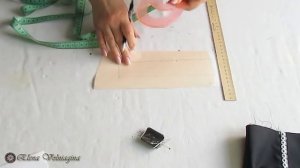 Построение выкройки воротника стойки  #26#