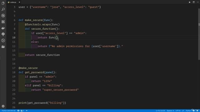02 - A Full Python Refresher - 038 Decorating functions with parameters смотреть онлайн