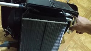 Принцип работы печки автомобиля Mercedes 124