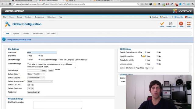 How to Enable Search Engine Friendly (SEF) URLs in Joomla смотреть онлайн