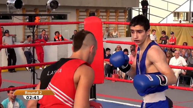 The Bantamweight (56 Kg) Bout. Dmitrijs Gutmans (LAT) VS. Zorik Stepanyan (RUS)