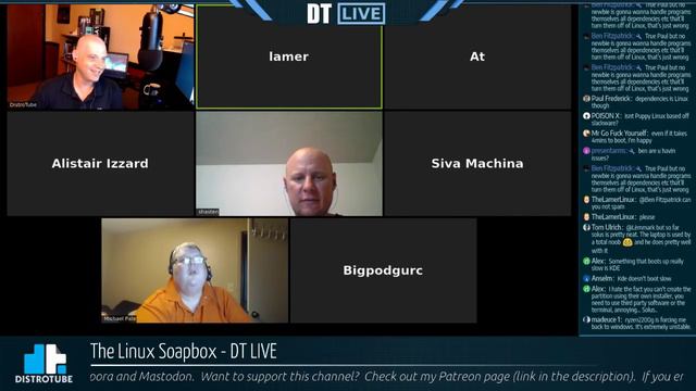 The Linux Soapbox - DT LIVE смотреть онлайн
