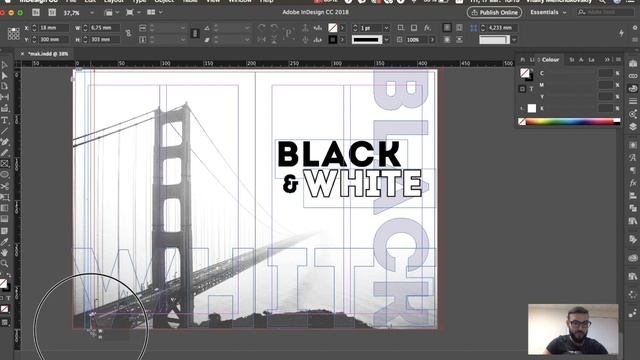 Верстка журнала с нуля в Adobe Indesign CC 2018 #5. Верстка фоторазворотов смотреть онлайн