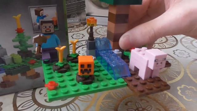 Лего Minecraft - обзор набора №1 смотреть онлайн