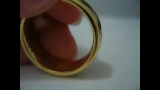 Обзор Кольцо Всевластия карбид вольфрама - крупный план смотреть онлайн