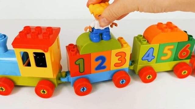 Числа для Детей от 1 до 10. Лего Дупло! смотреть онлайн