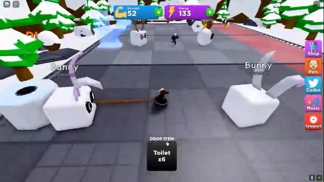 Roblox-Super Strong Simulator (WENT WRONG) смотреть онлайн