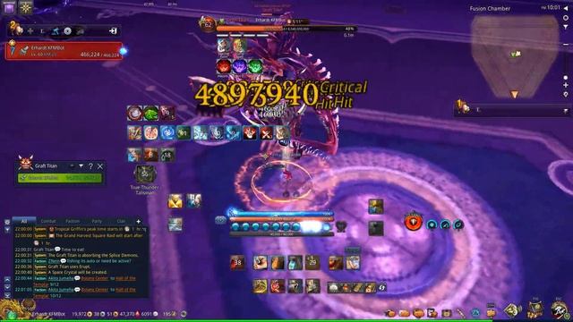 Blade and Soul - Fire KFM Solo Boss 1 Eternal Temple ET Graft Titan смотреть онлайн