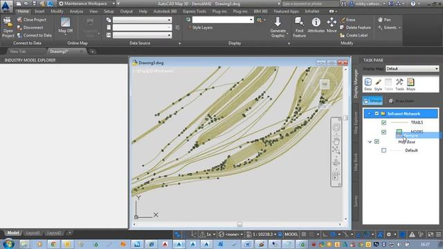 Map3D Creating Network Topology On a Industry Model смотреть онлайн