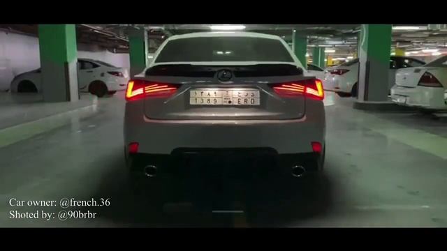 Lexus IS 300 2018 (Nardo grey color) And (Carbon fiber hood) смотреть онлайн