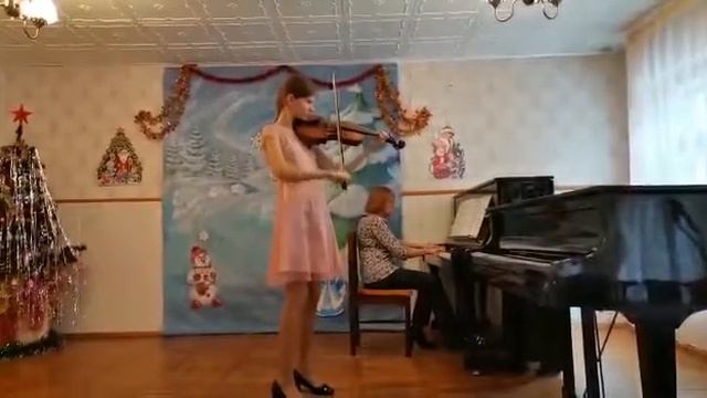 Ф.Кюхлер ,,Концертино'' 1 часть до мажор, Анна Лозневая 13 лет 3 класс (альт) смотреть онлайн