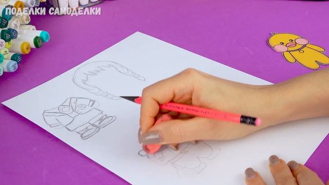 Как сделать Одежду для уточки Лалафанфан из бумаги в стиле Уэнсдей смотреть онлайн