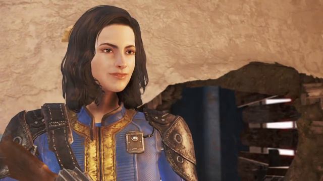 Fallout 4_Knight Rhys calls a woman a smart ass?? смотреть онлайн
