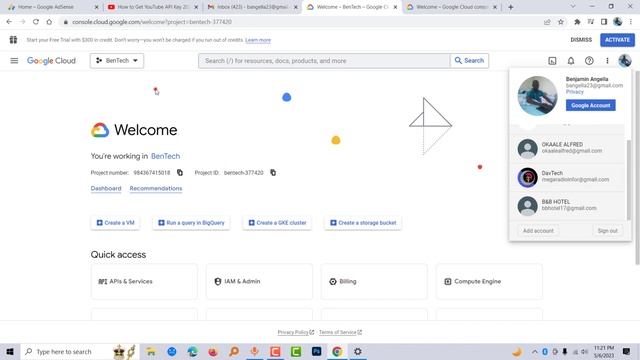 How to Get YouTube API Key 2023 | Create YouTube API Key ( YouTube Data API v3 ) смотреть онлайн