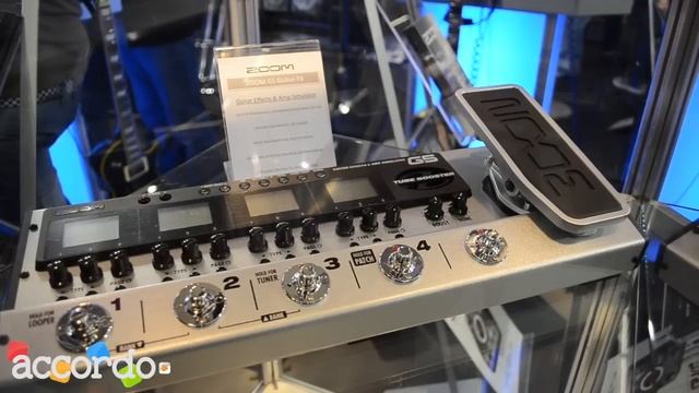 Musikmesse 2012 - Zoom Guitar Effects G3-G5-G3X смотреть онлайн