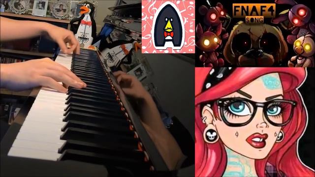 MiatriSs - Five Nights At Freddy's 4 Song - FNAF 4 Original Song (Amosdoll Piano Cover)