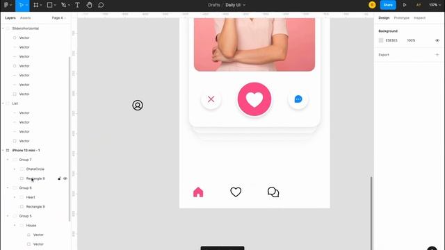 Design a Dating Mobile App UI in FIGMA | Tutorial смотреть онлайн