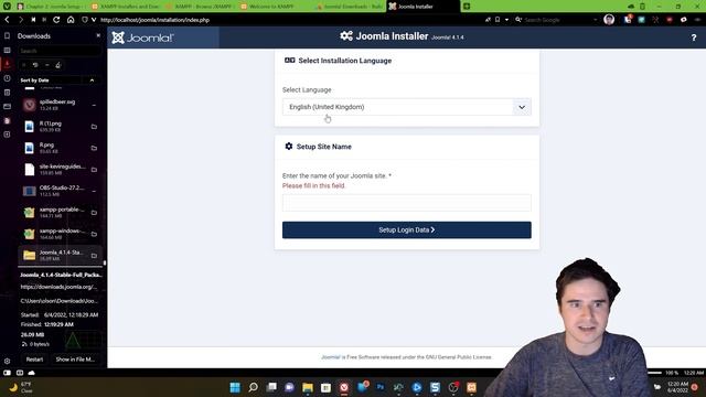 Installing Joomla 4 On A Local Test Server (Intro to Joomla: Chapter 2) смотреть онлайн