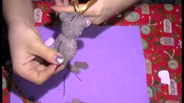 DIY Мишка ТЕДДИиз фетра своими руками/teddy bear with his own hands toy of felt смотреть онлайн