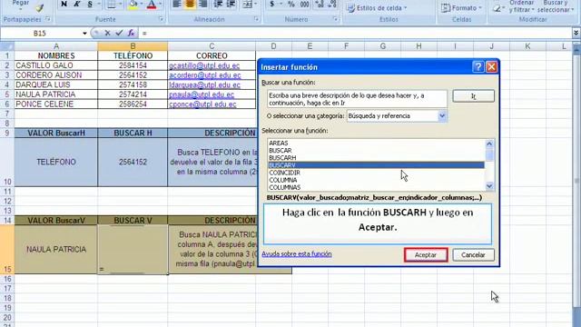 Excel 2007 buscarV смотреть онлайн