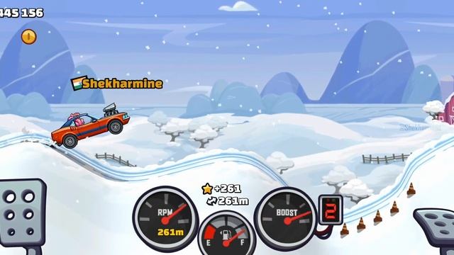 Hill Climb Racing 2 MUSCLE CAR FREE смотреть онлайн