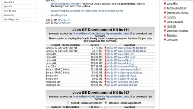 Java - Downloading and Installing the JDK смотреть онлайн