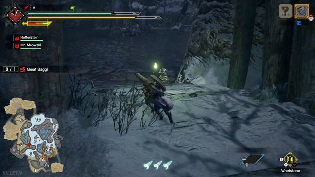 MONSTER HUNTER RISE: Out Cold - How to beat Great Baggi solo (Lance walkthrough) смотреть онлайн