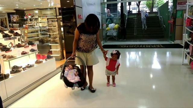 MINHA BEBÊ REBORN ANDOU NO SHOPPING!!! ?