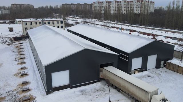 Строительство складских комплексов из ЛСТК в Воронеже 8-800-100-29-43 смотреть онлайн