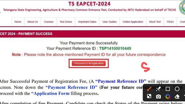 TS EAMCET 2024 Application Form Filling Process In Telugu | How To Apply Ts Eamcet 2024 In Telugu