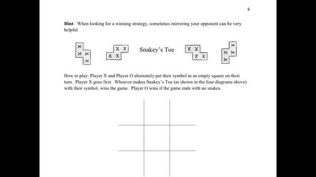 Two Player Games - Tic-Tac-Toe Variations смотреть онлайн