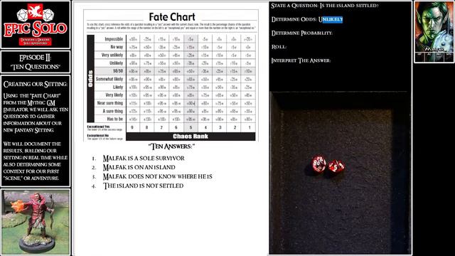 S1E2: "Ten Questions" & Mythic GM Emulator Tutorial - EpicSolo | DND | SoloRPG смотреть онлайн