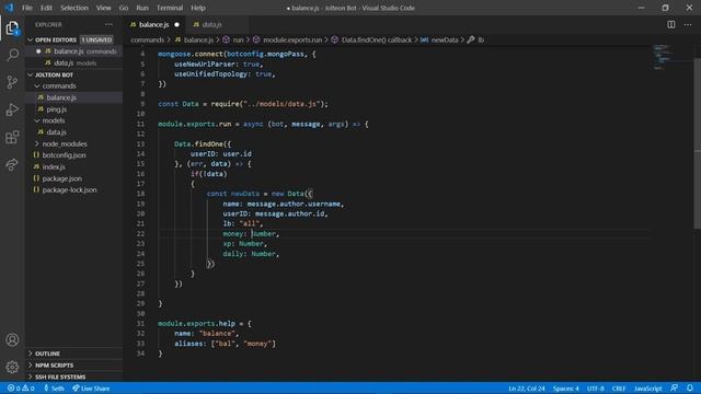 Code Your Own Discord Bot! Pt 5 - Money System! смотреть онлайн