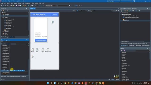010 - Delphi Firemonkey - Card View Part UIUX Part 4 of 4 TParallel.For + Load Data When Scrolling смотреть онлайн
