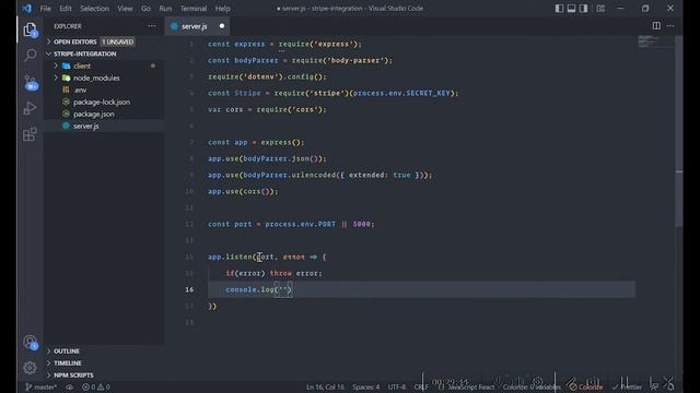 Complete Stripe Integration with REACT and NODEJS || React & Stripe configuration || смотреть онлайн