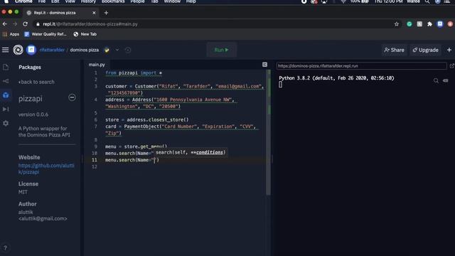 Order Pizza with Python смотреть онлайн