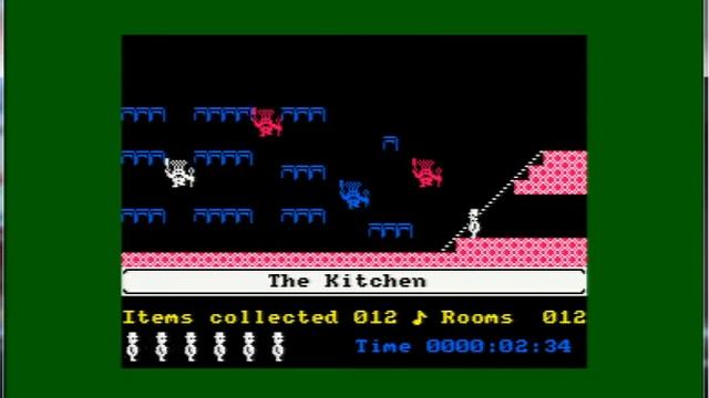 Jet Set Willy II The Final Frontier - Amstrad CPC - emulador WinAPE 2.0 Beta 1 - test Windows 7 x64 смотреть онлайн
