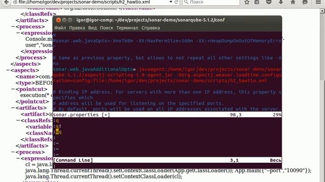 SonarQube: Hawtio and h2 web console смотреть онлайн