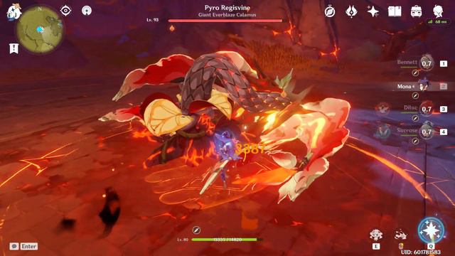 [Genshin Impact] Personal damage record w/ mona смотреть онлайн