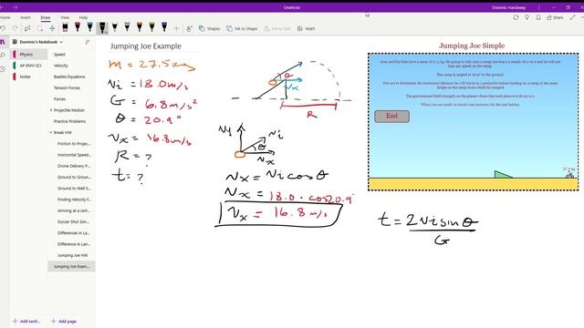 Jumping Joe Example Problem смотреть онлайн