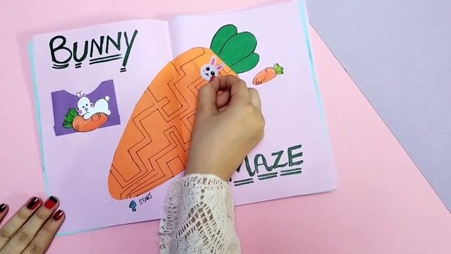 5 Easy Paper Games in a Book/DIY Cute Gaming Book/How to make paper Gaming Book part 1 смотреть онлайн