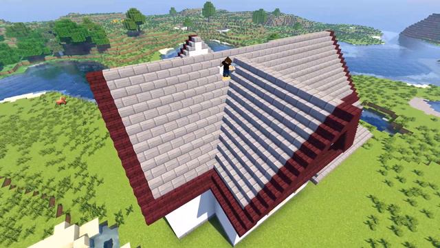 БОЛЬШОЙ КРАСИВЫЙ ДОМ В МАЙНКРАФТ смотреть онлайн