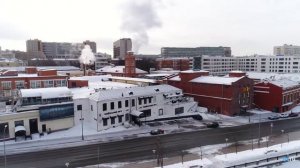 Бизнес-центр Московский шёлк. Вид с высоты.